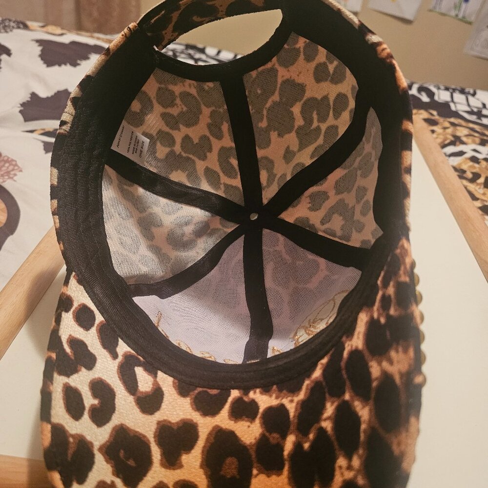 Leopard Print Adjustable Blessed Hat - image 5